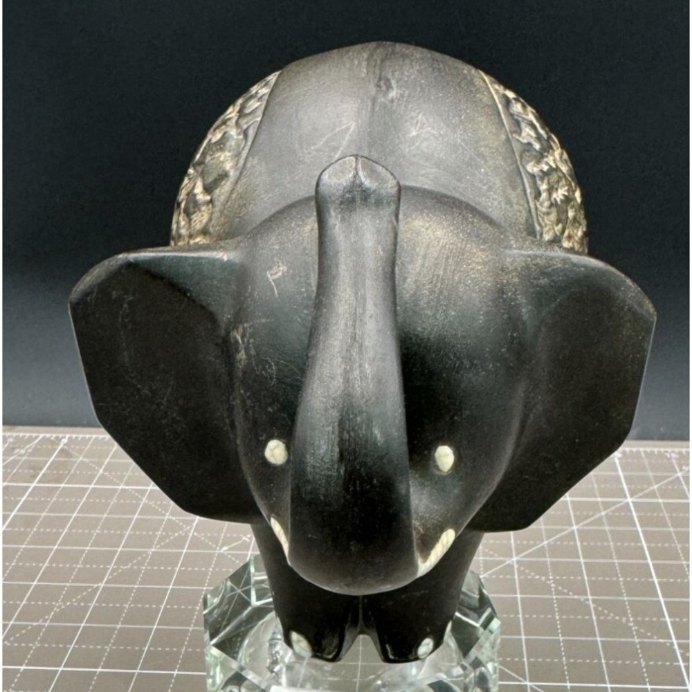 Vintage Elephant Ceramic Figure Freeman & Mc Farlin 6"